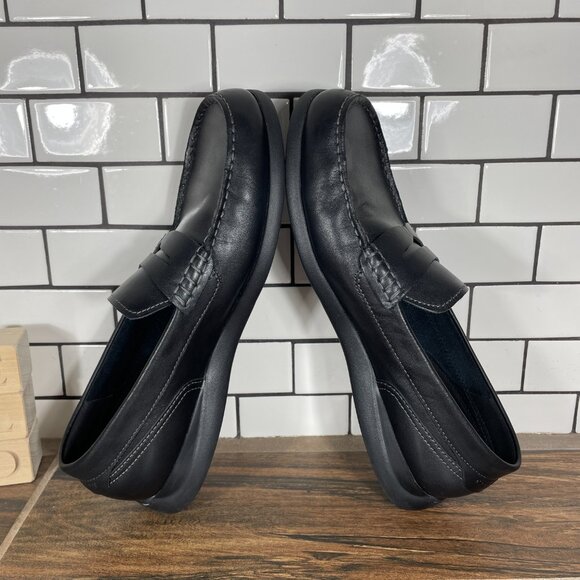 Cole Haan Grand Atlantic Penny Loafer Mens Size 11.5 Shoes Black Leather Slip On main image 5